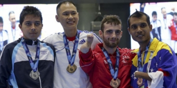 Orlando Figueroa séptimo en ranking mundial de para-taekwondo