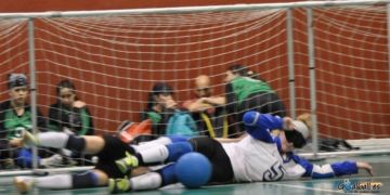 El cascabel del Goalball comienza a sonar