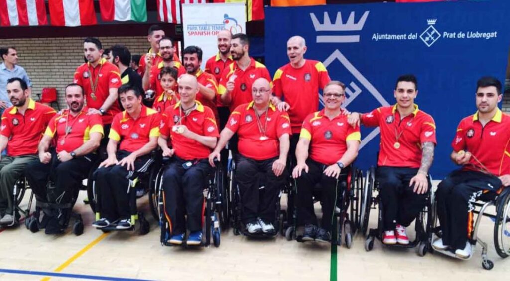 El tenis de mesa español continua en lo más alto