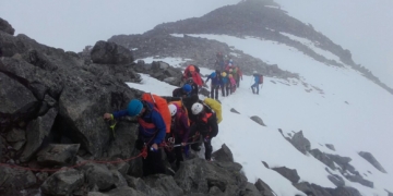 El alpinismo adaptado corona los Alpes