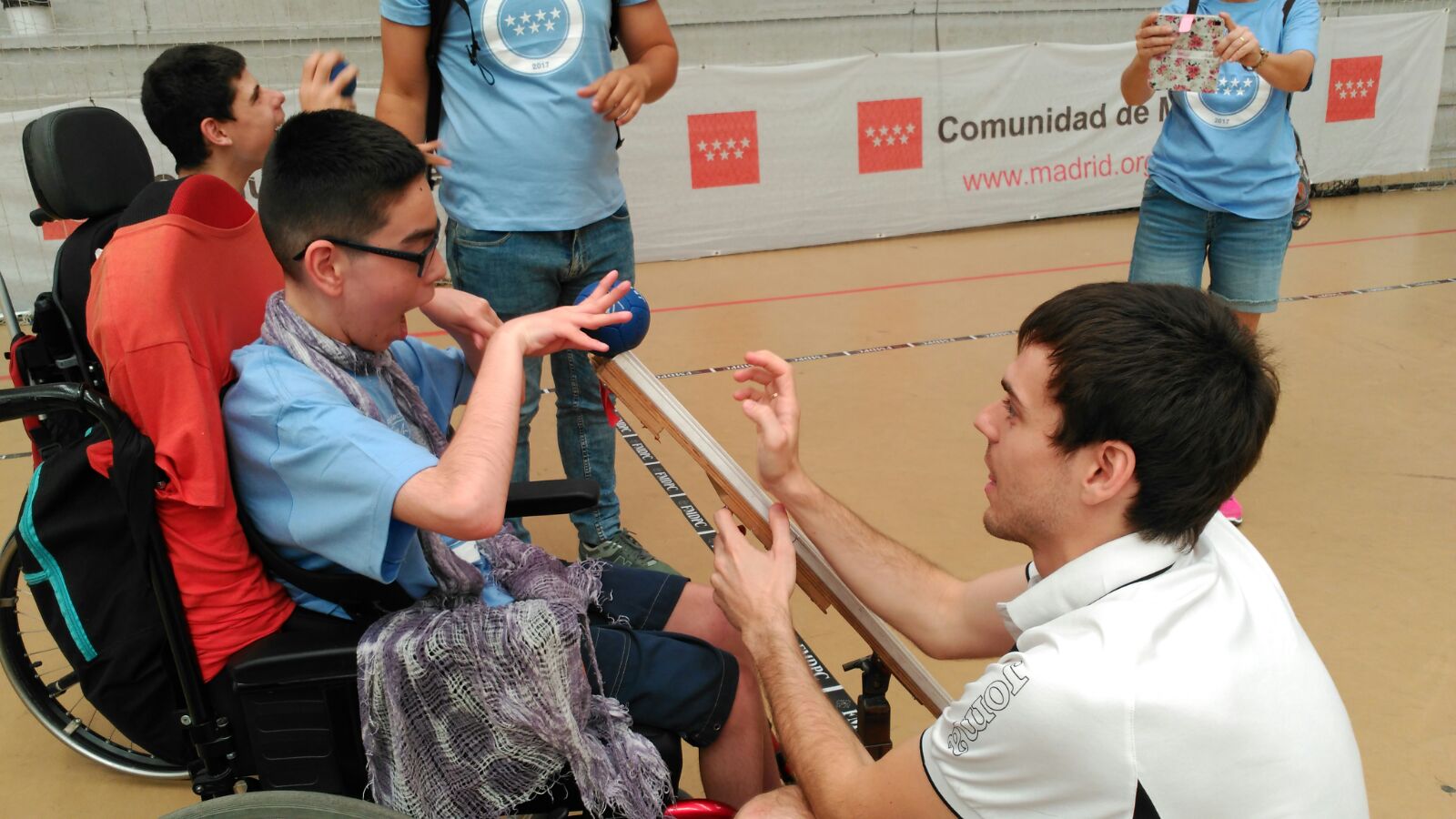 Alcorcón descubre el futuro del deporte paralímpico