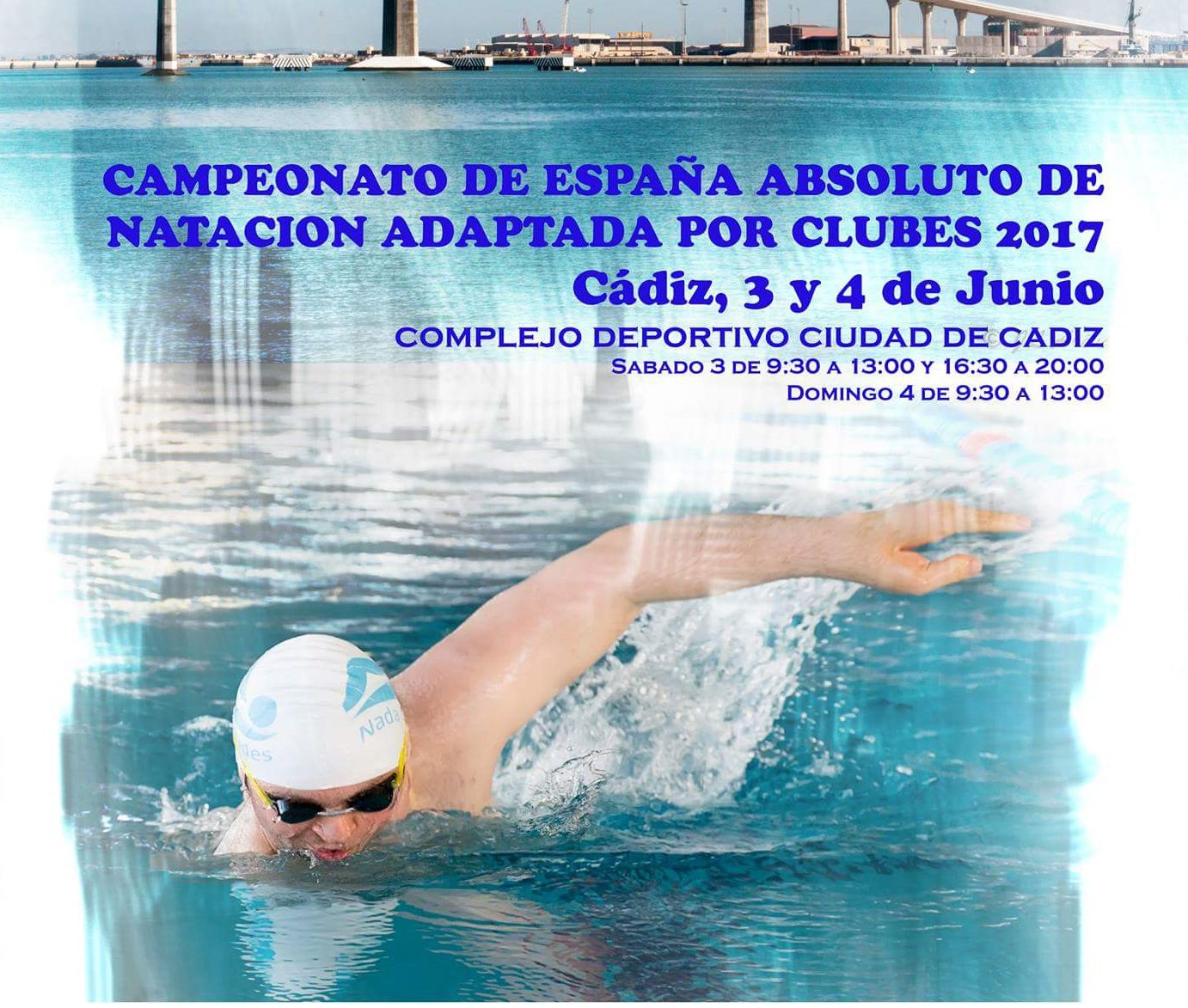 La natación adaptada se instala en Cádiz