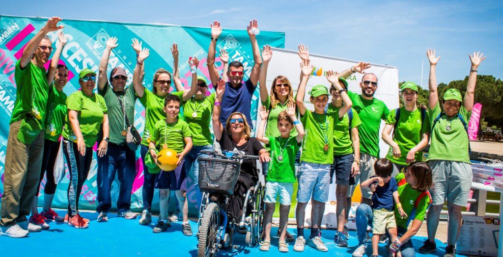 La Fundación También no renuncia al deporte inclusivo