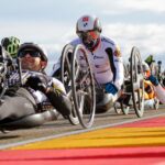 Las handbikes ruedan en Cheste