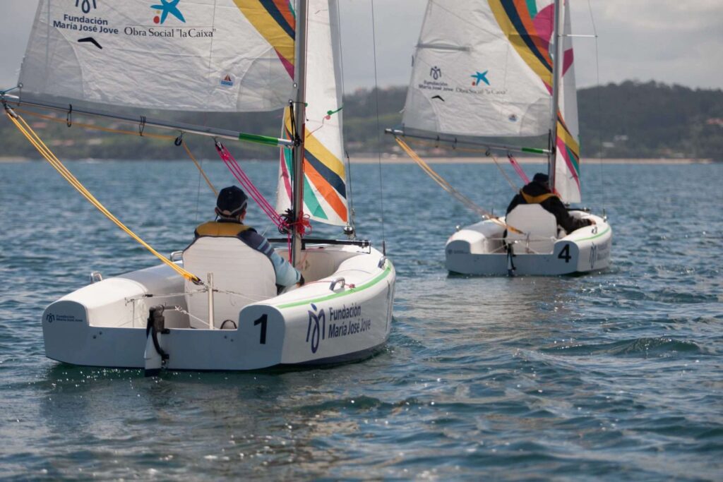 La vela y el piragüismo se encuentran en Galicia