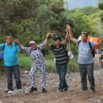 Personas con discapacidad visual conquistan el volcán Barú de Panamá
