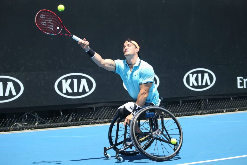 Gustavo Fernández, número uno del ranking de tenis adaptado