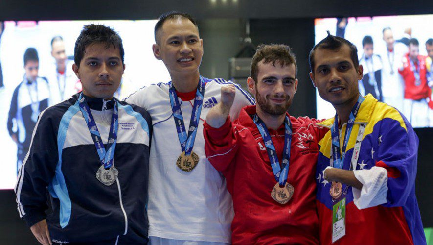 Gersson Mejía es Campeón Panamericano de Para-Taekwondo
