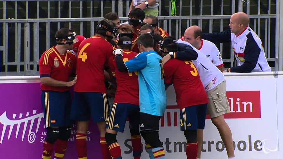 La 'Roja Paralímpica' arranca el Europeo con goleada