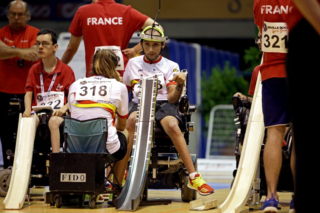 El equipo español BC1/2 bronce en el Open Mundial de Boccia