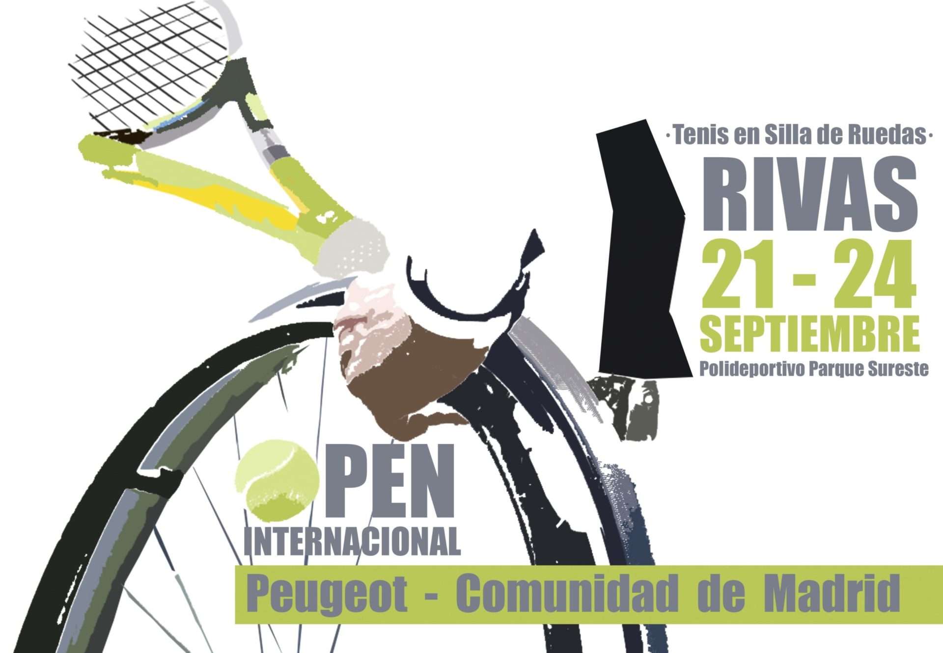 El tenis en silla repite en Rivas