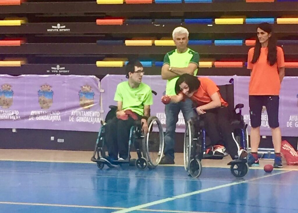 Buen nivel en el Open de boccia de Guadalajara