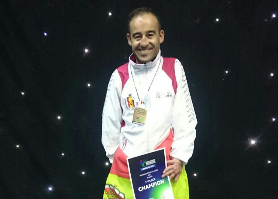 Álex Vidal conquista su cuarto Mundial de parataekwondo