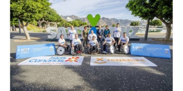 El ADEMI Tenerife ha presentado al equipo de Baloncesto en silla de ruedas