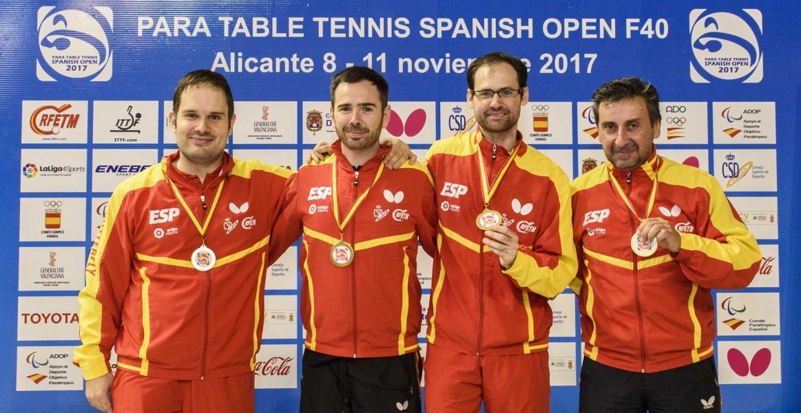 Botín de siete medallas para España en el Open de Alicante
