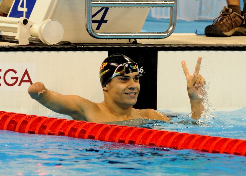 Óscar Salguero, la estrella emergente de la natación paralímpica