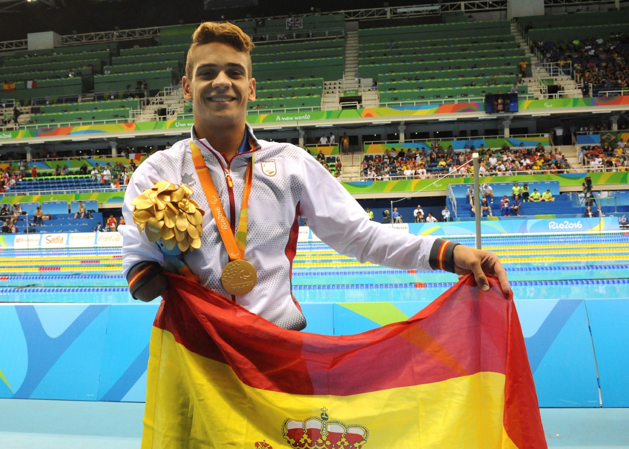 Óscar Salguero, la estrella emergente de la natación paralímpica