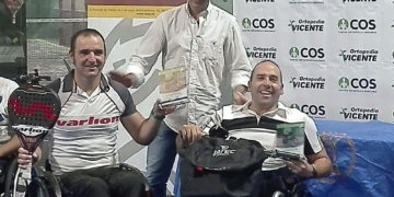 Triunfo de Óscar Agea y Edorta de Anta en la copa de España de pádel en silla de ruedas