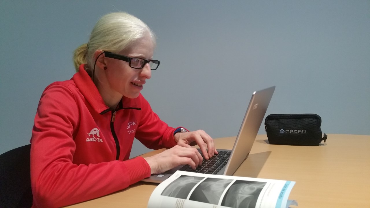 Susana Rodríguez y OrCam MyEye siguen superando barreras