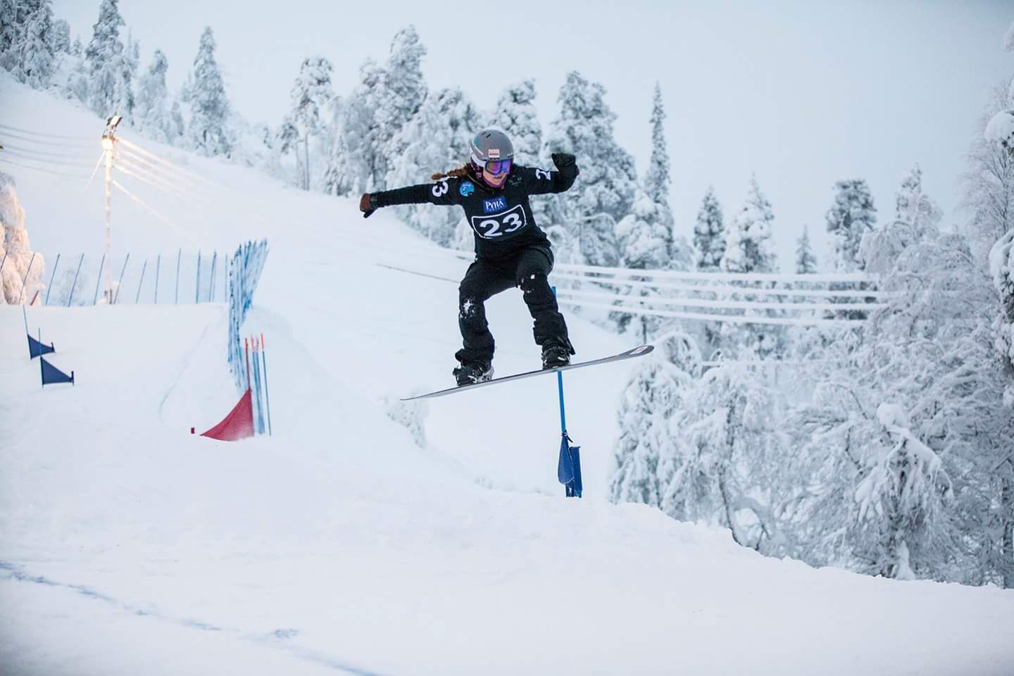 Una caída priva a Astrid Fina de las medallas