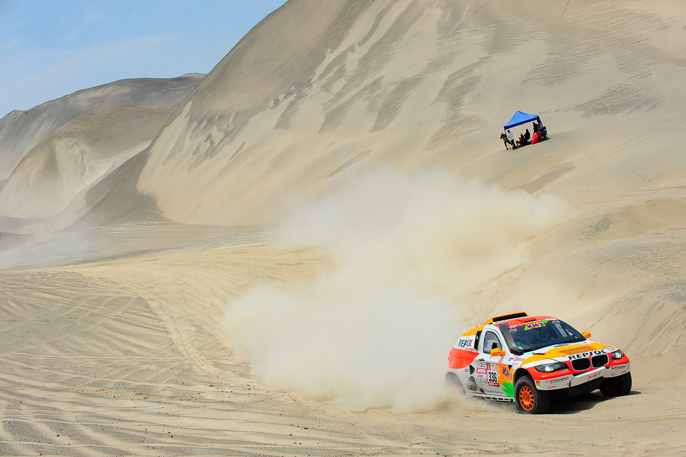 A toda mecha en el Dakar