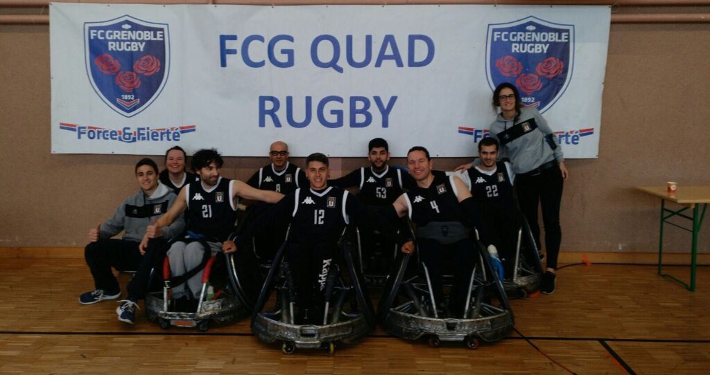 El BUC de rugby en silla de ruedas gana la 3ª División francesa
