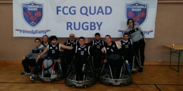 El BUC de rugby en silla de ruedas gana la 3ª División francesa