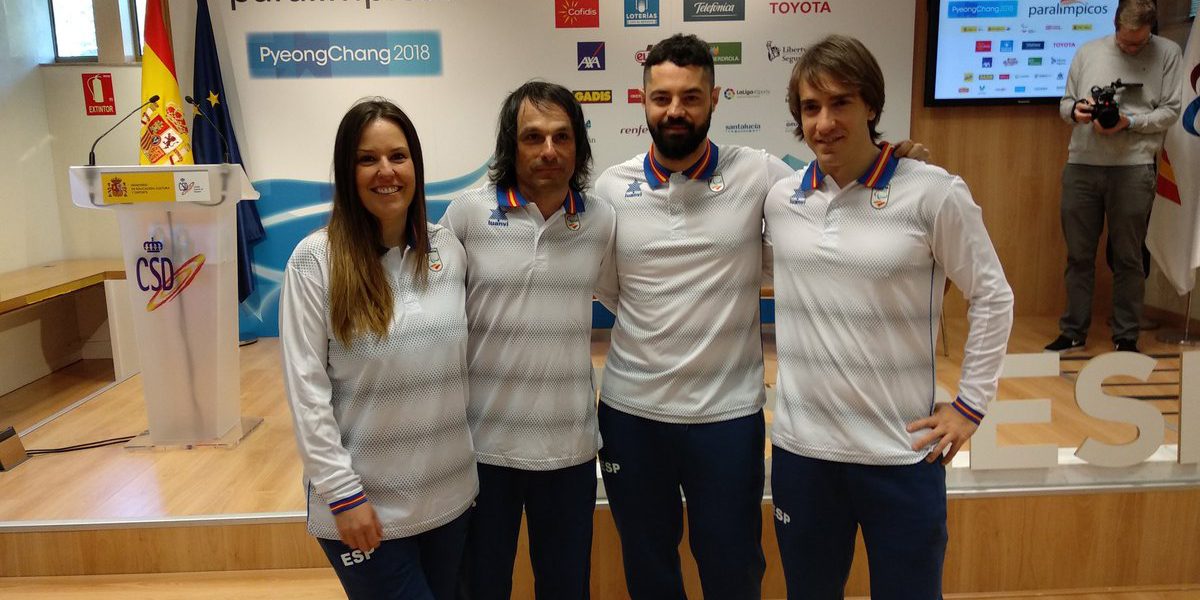 El equipo paralímpico español, con ilusión para Pyeongchang