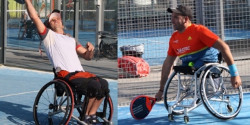 Óscar Agea y Edorta no se bajan del podio