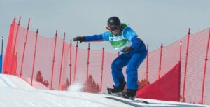 Astrid Fina, una sonrisa perenne sobre la nieve