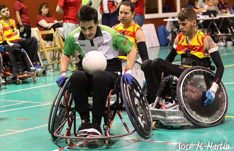Cuatro equipos se disputarán el trono del rugby en silla