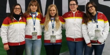 El equipo femenino español de goalball afronta un test en Bruselas
