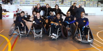 Cuatro equipos se disputarán el trono del rugby en silla