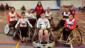 Cuatro equipos se disputarán el trono del rugby en silla