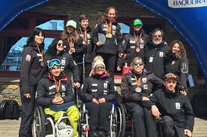 Audrey Pascual y Pablo Tovar, entre los campeones en Baqueira Beret