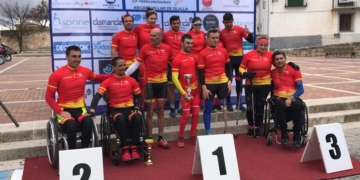 Gran inicio de la Copa de España de ciclismo adaptado