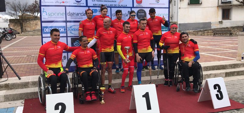 Gran inicio de la Copa de España de ciclismo adaptado