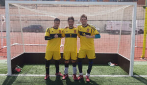 Los guardianes de ‘La Roja’ de fútbol para ciegos