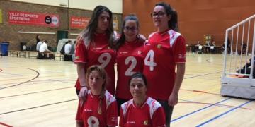 El equipo español de goalball, sexto en el Torneo de Bruselas