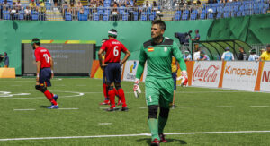 Los guardianes de ‘La Roja’ de fútbol para ciegos