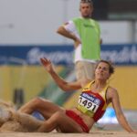 Un primer control de atletismo pasado por agua en Gandía
