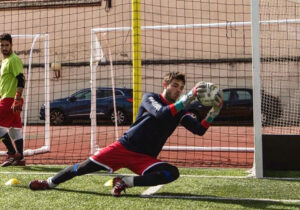 Los guardianes de ‘La Roja’ de fútbol para ciegos