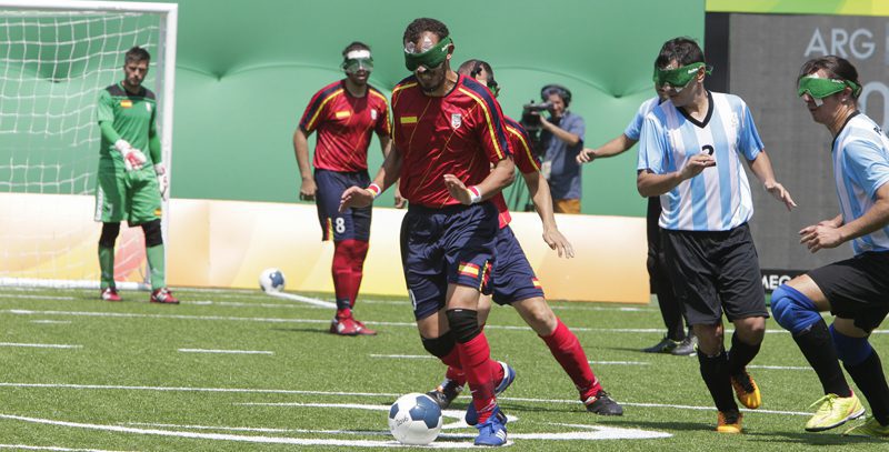 Youssef el Haddaoui, entre la fe y el fútbol para ciegos
