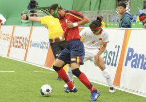 Youssef el Haddaoui, entre la fe y el fútbol para ciegos