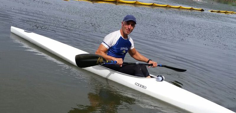 Juan Valle roza el bronce en el Europeo de paracanoe