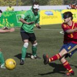 ‘Miki’ Sánchez: "El fútbol me ayuda a superar la ceguera"