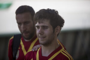 ‘Miki’ Sánchez: "El fútbol me ayuda a superar la ceguera"