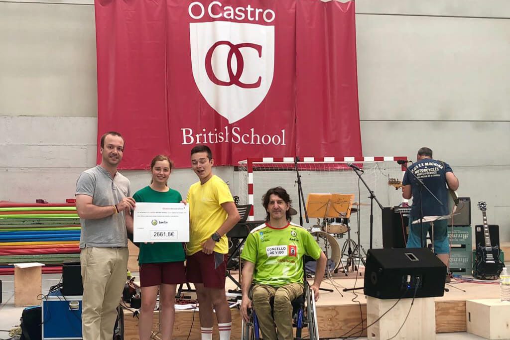 El Amfiv y O Castro British School unen sus fuerzas