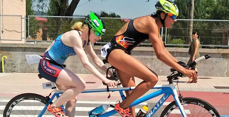 La 'ParaTriArmada', a por medallas en Iseo-Franciacorta