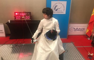 Iago Fernández, Top 10 en el Mundial sub 23 de esgrima